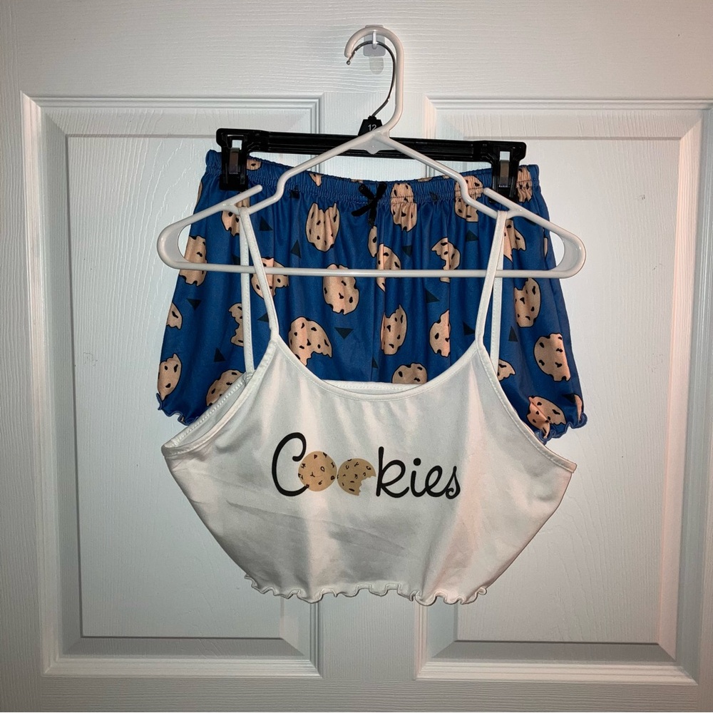 “Cookies” Tank and Shorts Pajama Set